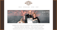Desktop Screenshot of irene-gross.de